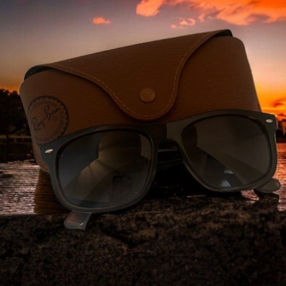 Ray-Ban Sunglasses RB 4226 710/73 Leopard Havana Prescription Logo - Picture 2 of 11